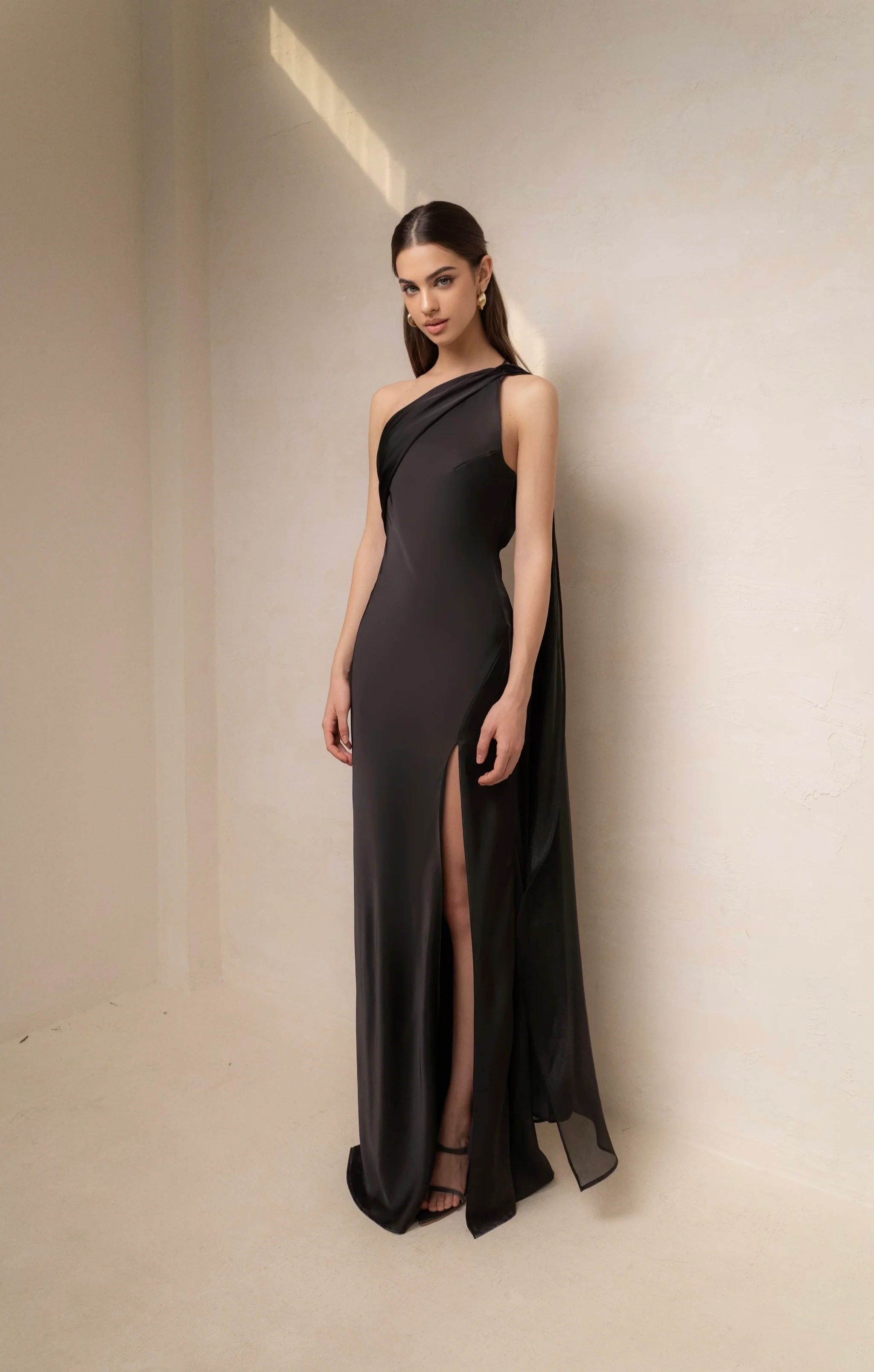 CAILY SILK DRESS