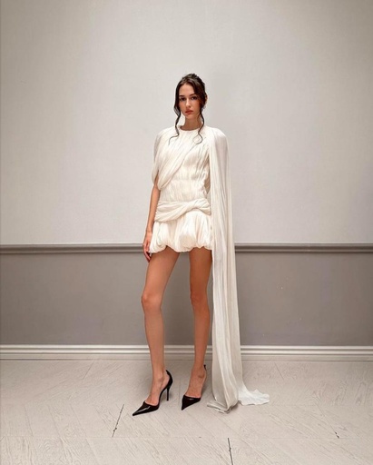 KIARA DRESS in White