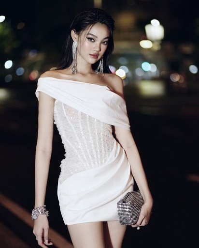 LASSY OFF SHOULDER CORSET DRESS