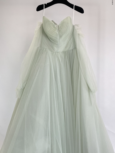 _Fairy Long Sleeve Tulle Dress in Mint