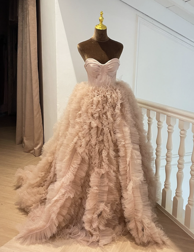 _Ruffle Tulle Dress