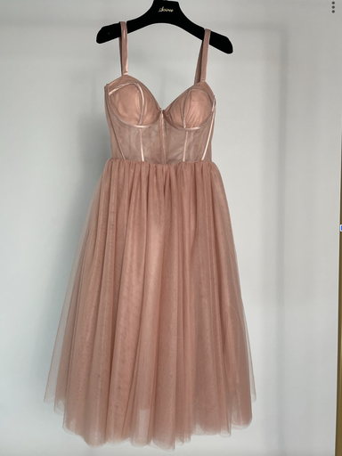 _Ballerina Corset Midi Dress in Pink